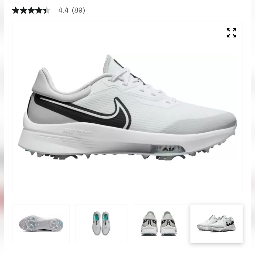NWOT Nike Air Zoom Infinity Tour NXT% Golf Shoes Size 7.5 - Picture 8 of 8